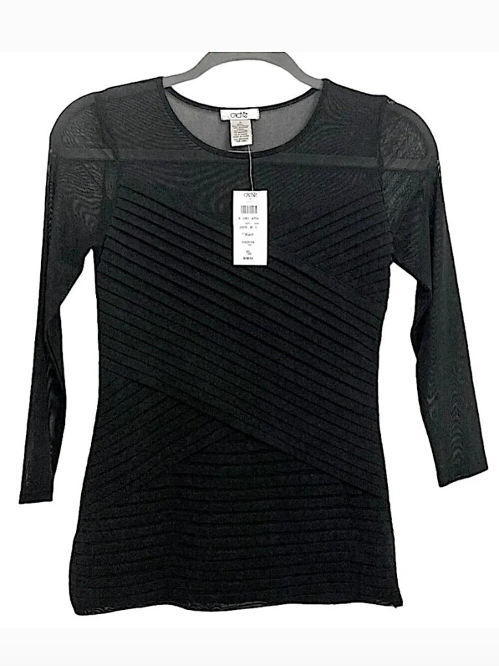 NWT CACHE Soft Mesh Stretch Bandage Top